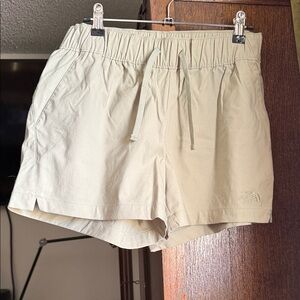 The North Face Women's Light Green/Tan Athletic Shorts